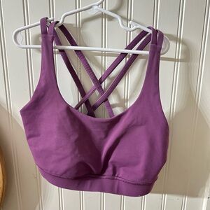 Lululemon Purple Sports Bra size 6